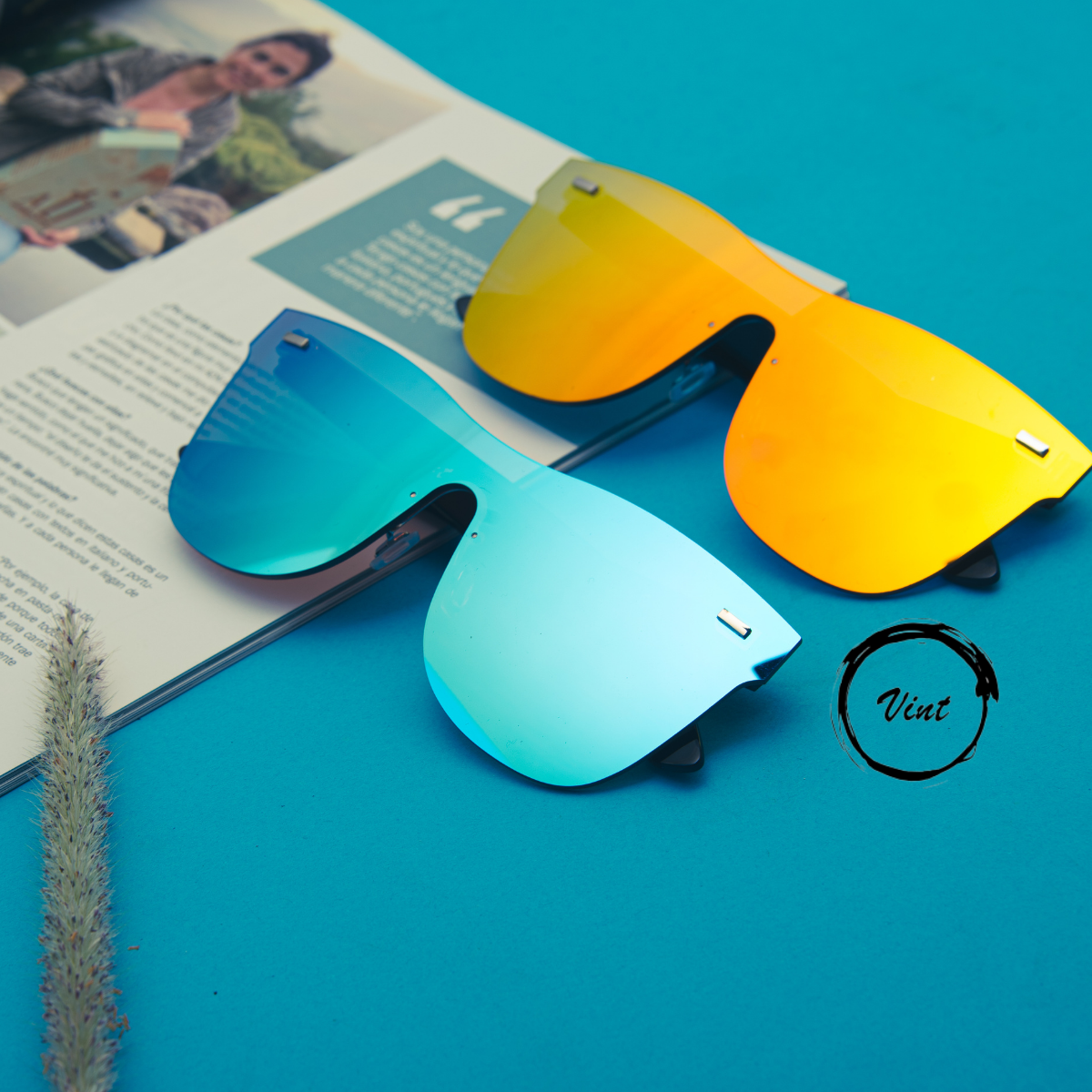 Lentes top vintage mujer