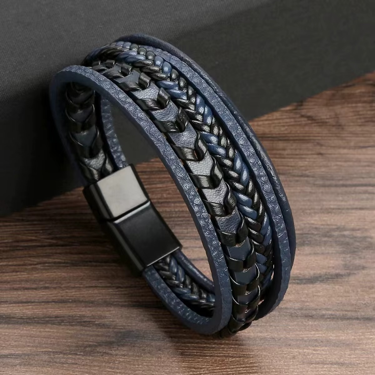 Pulsera Clip-on de Cuero